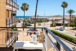 Luxe 6 pers strand app met zeezicht en zwembad Arenal Beach - Stolní tenis, Platja de l'Arenal