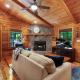 Melody Creek Cabin - Edge Of Cohutta National Forest, Hot Tub, Outdoor Fire Pit - Ellijay, GA, Cherry Log - Fotografie 6