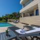 Exquisites Apartment direkt am Meer mit Pool, Meerblick, privater Balkon, Liegen, Crikvenica - Fotografie 6