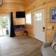New! Pine Ridge Tiny Cabin with Hot Tub!, Lampe - Photo 6